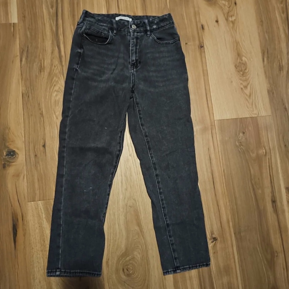 PacSun Black Straight Leg Jeans